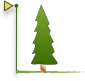 >40' tall